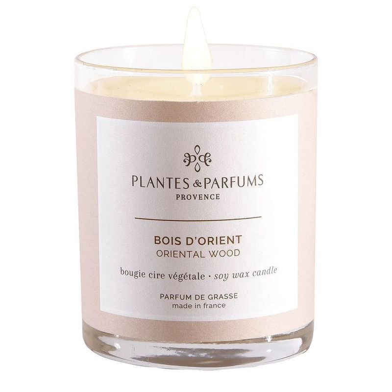 Bougie Végétale Parfumée 180g Bois d'Orient