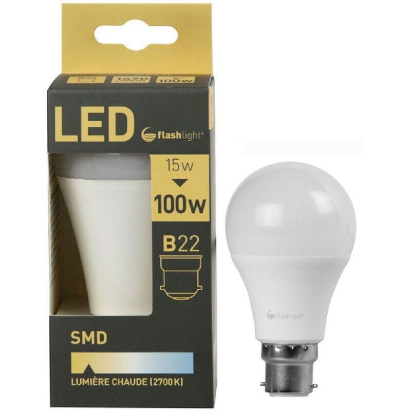 AMP LED CLASS POIR A60/B22 15W