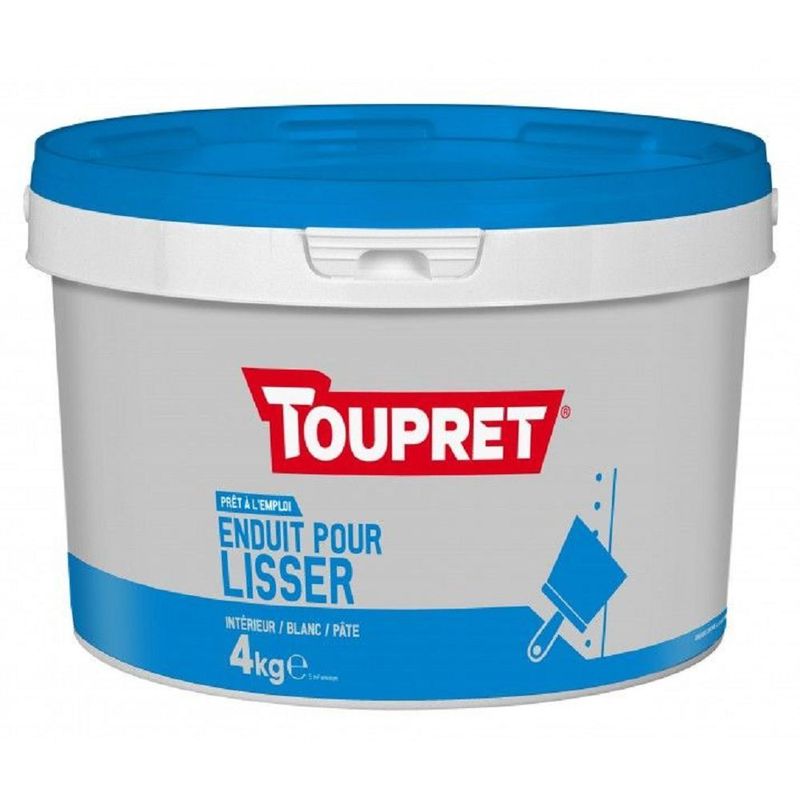 ENDUIT POUR LISSER PATE SEAU 4KG
