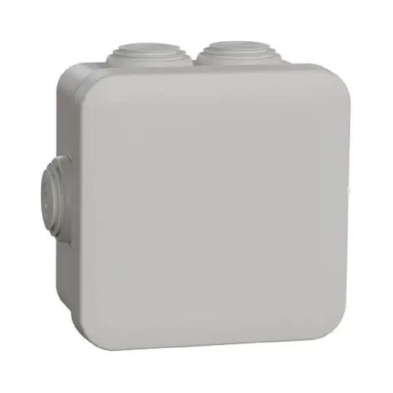BOITE DE DÉRIVATION IP55 85X85 / P50 GRIS