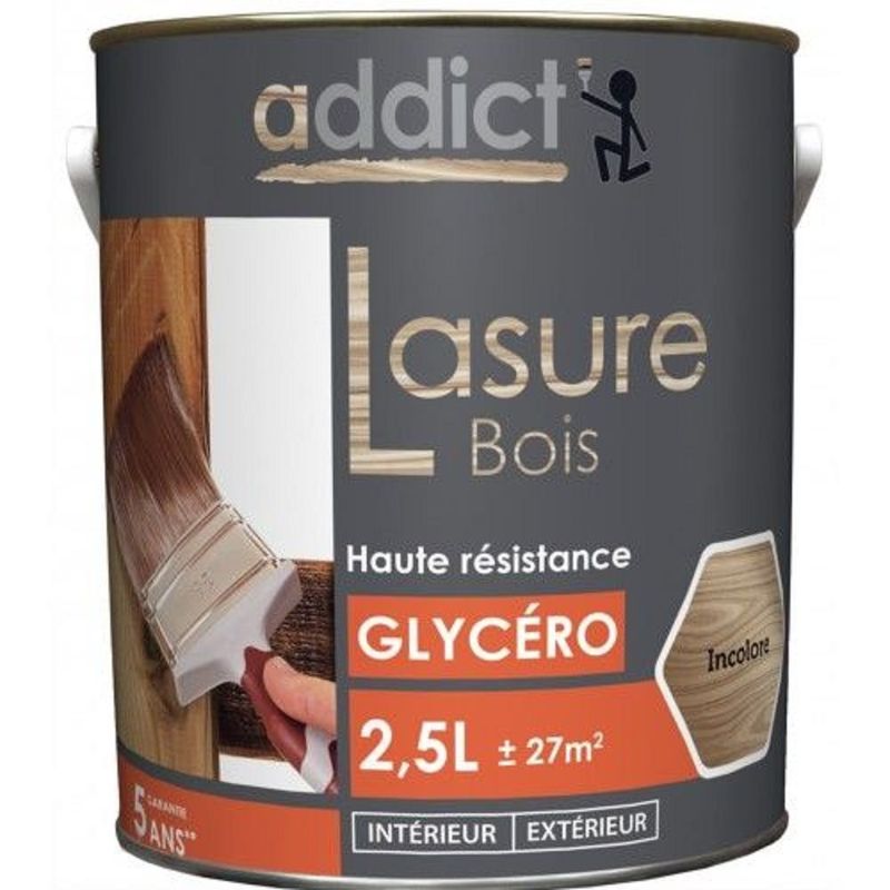 ADDICT LASURE GLYCERO 2L5 INCOLORE