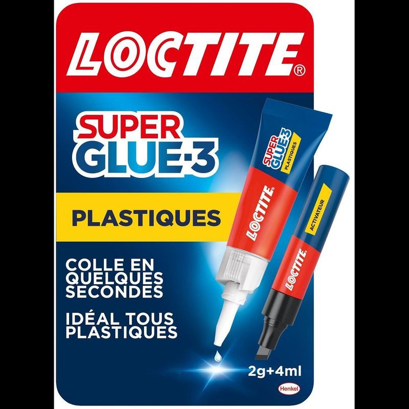 SUPERGLUE-3 SPECIAL PLASTIQ 2GR+4ML