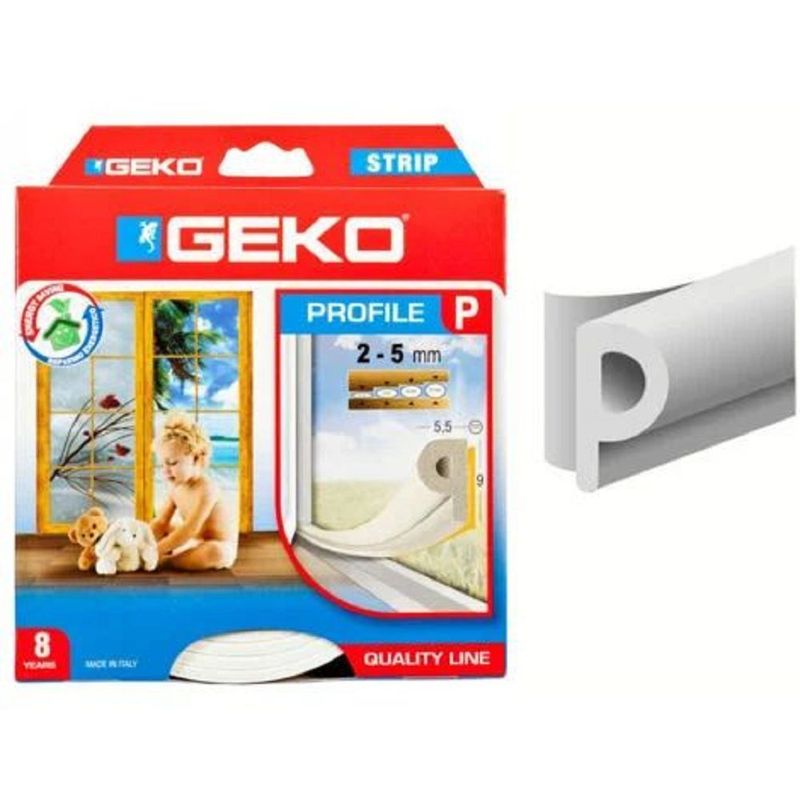 GEKO JOINT EPDM PROFIL P BLANC