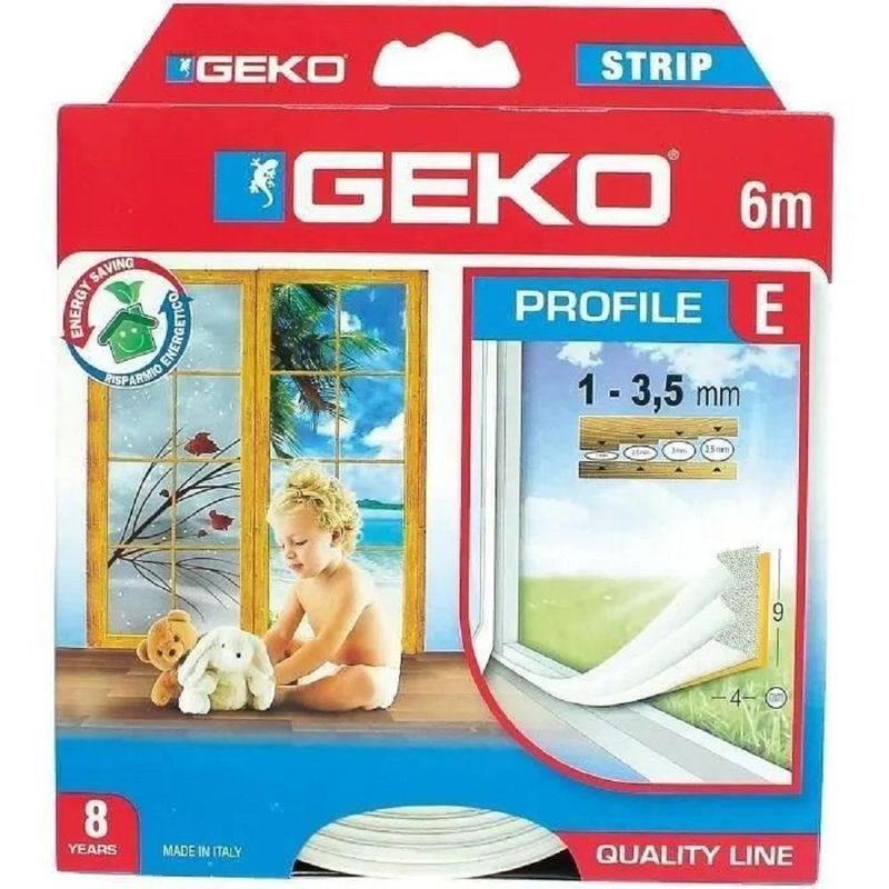 GEKO JOINT EPDM PROFIL E BLANC