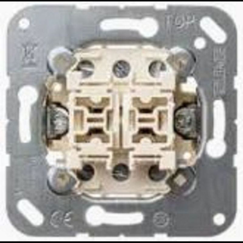 Interrupteur double 10 AX / 250 V ~ (mécanisme)