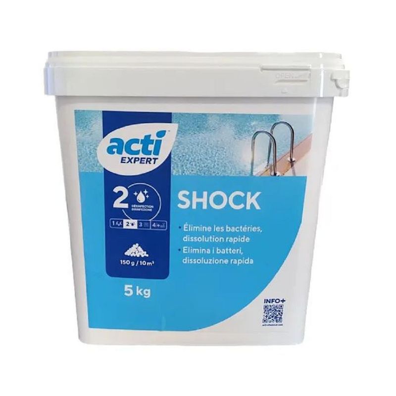 ACTI CHLORE CHOC PAST 20G 5KG C/4 P/72