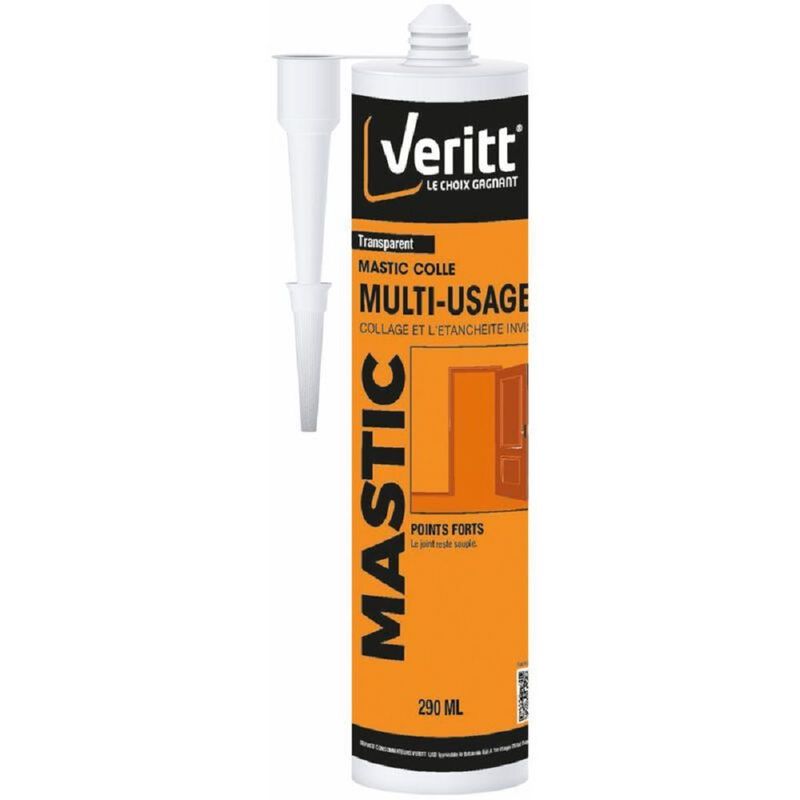 MASTIC COLLE MULT USAGE TRSP 290ML