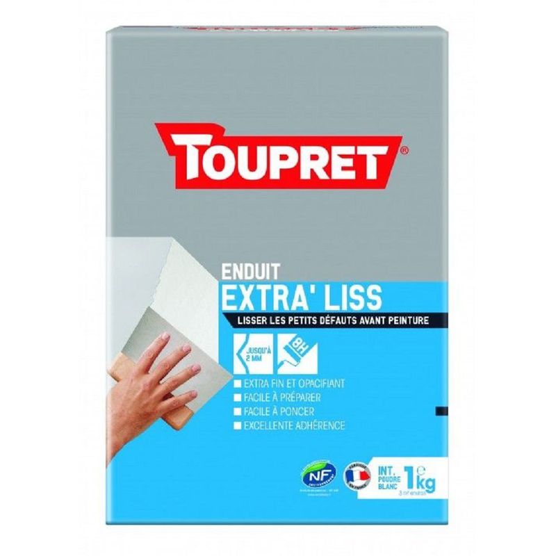ENDUIT EXTRA LISSAGE POUDRE 1KG