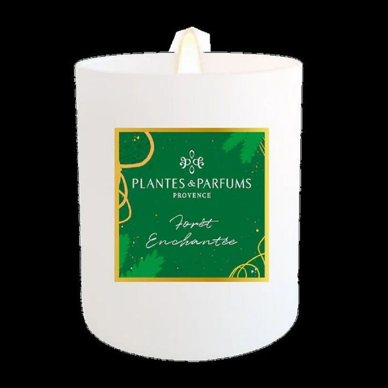Bougie Végétale Parfumée 180g Foret Enchantée