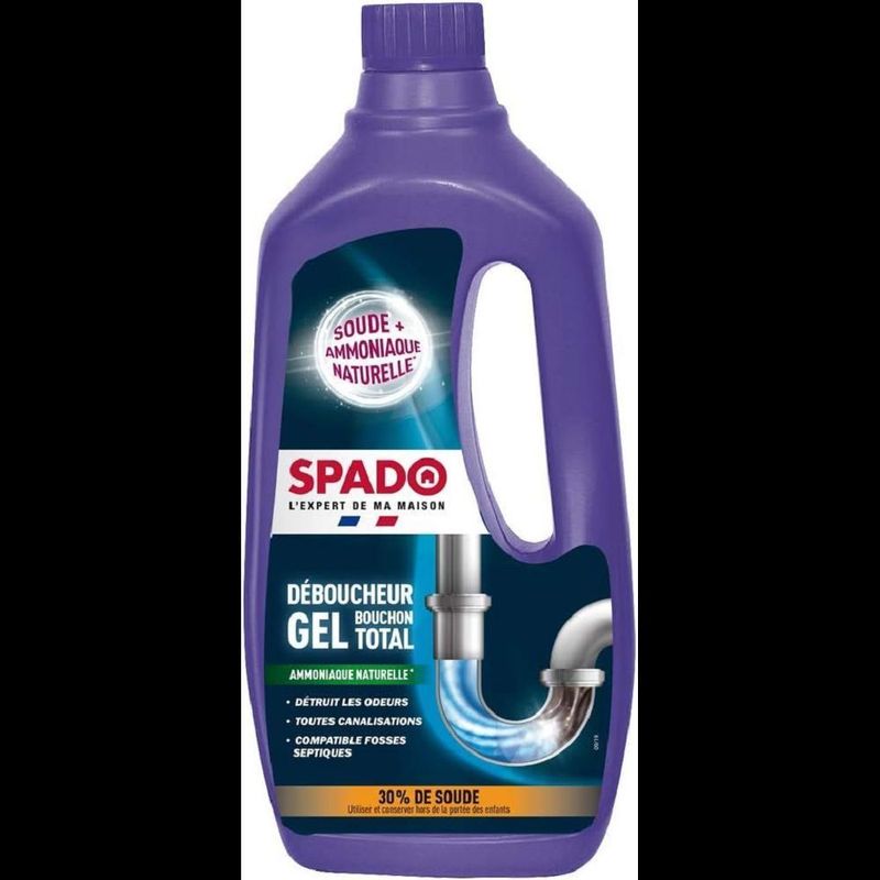 SPADO DEBOUCH GEL BOUCHON TOTAL1L
