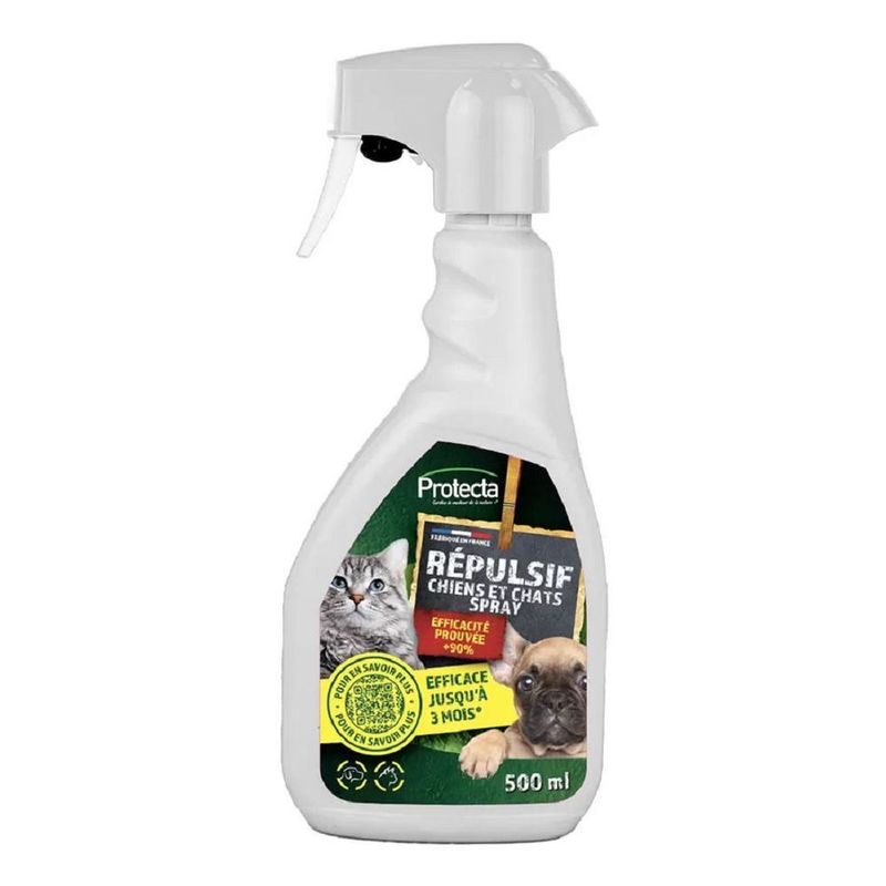 Répulsif chiens/chats TP19 - pulvérisateur 500ml - NOUVEAUTE 2024