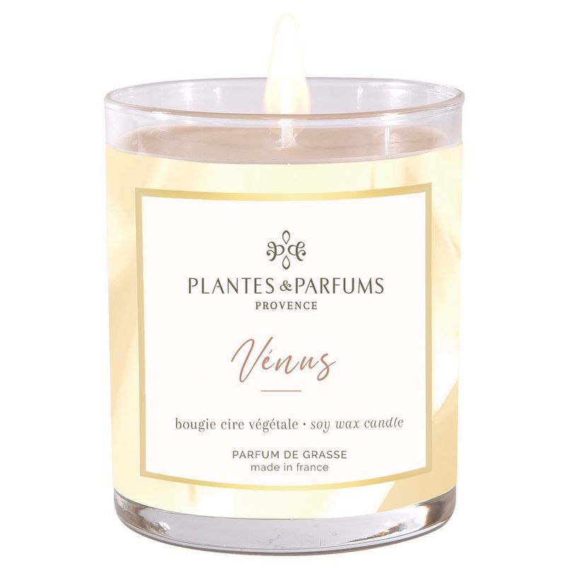Bougie Végétale Parfumée 180g Vénus