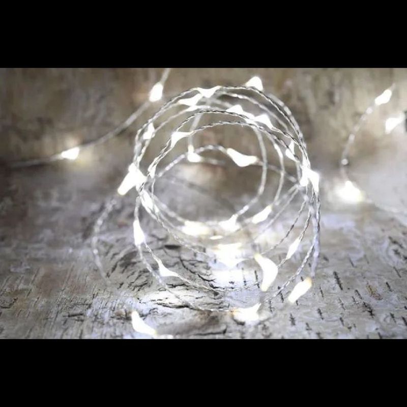 GUIRLANDE MICRO LED 7,5M BLANC PUR