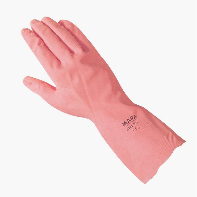 GANTS VITAL ECO115 LATEX ROSE T7