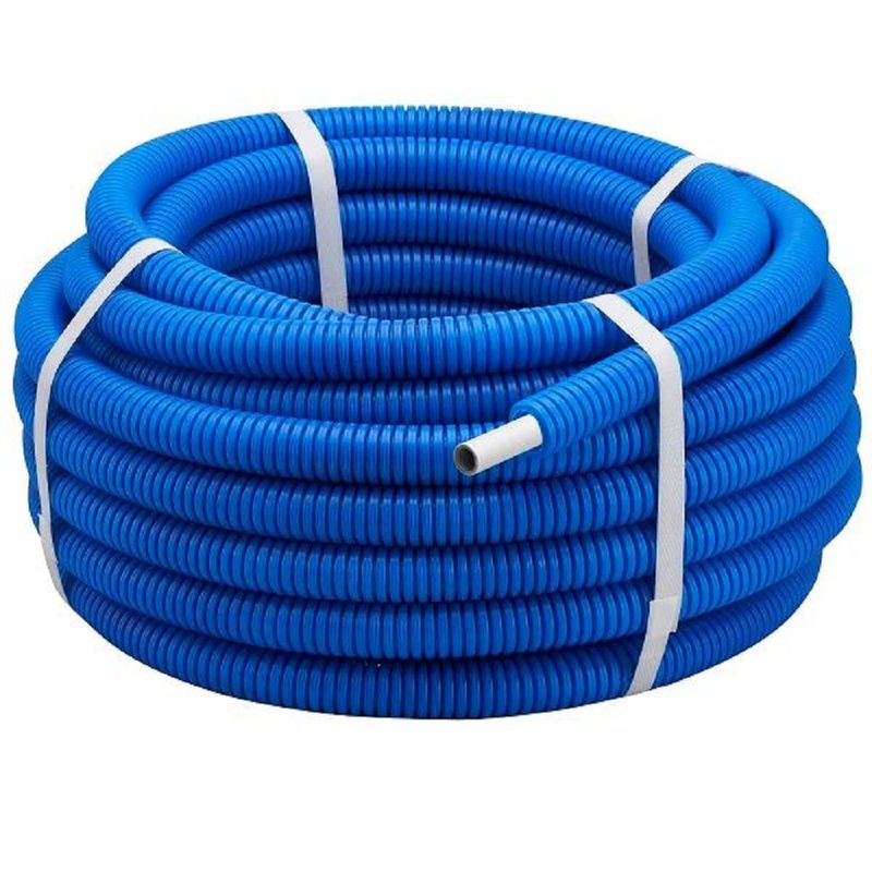 multicouche tube gainé BLEU en couronne Ø20 longueur 25 m