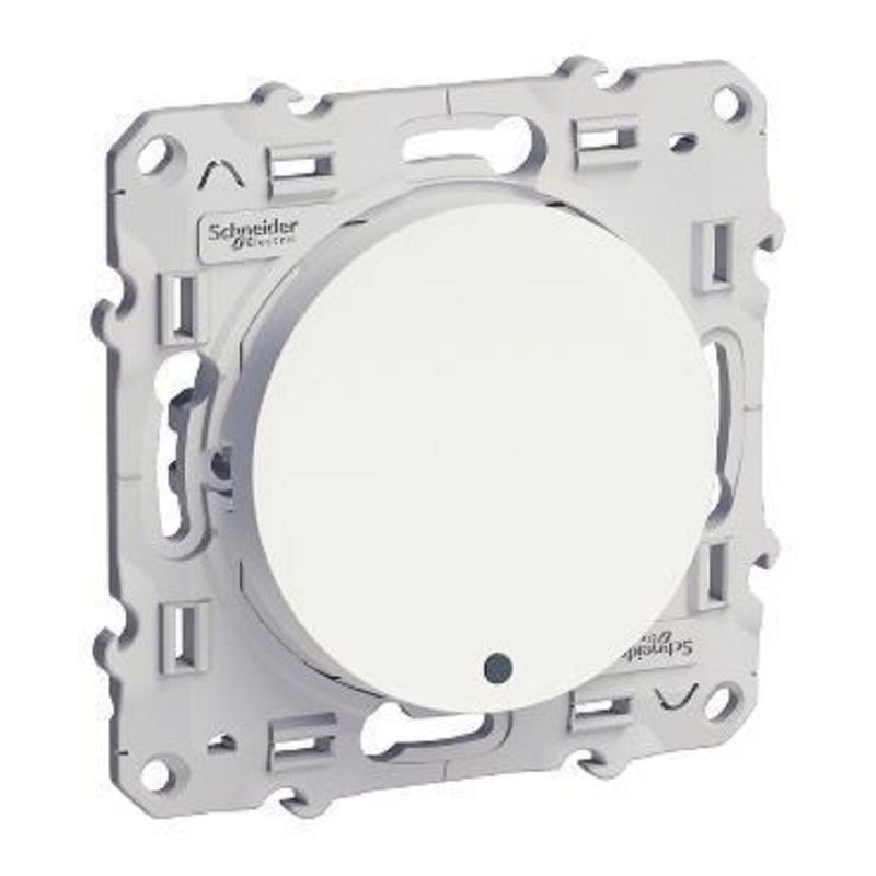 Odace, va-et-vient lumineux Blanc 10 A à vis LED orange 1,5 mA local. ou temoin