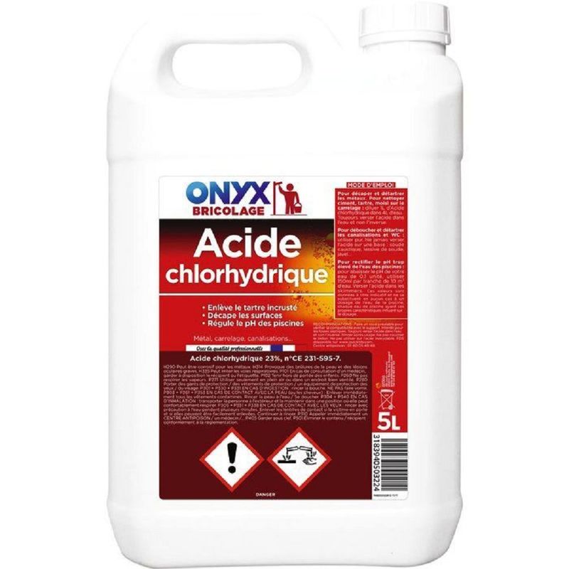 ACIDE CHLORYDRIQUE 23% 5L