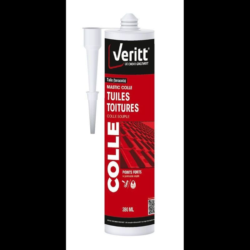 MASTIC COLLE TUILE TOITURE 280ML