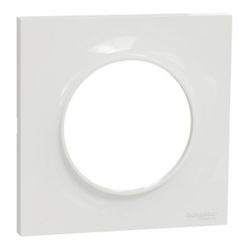 Odace Styl, plaque Blanc 1 poste