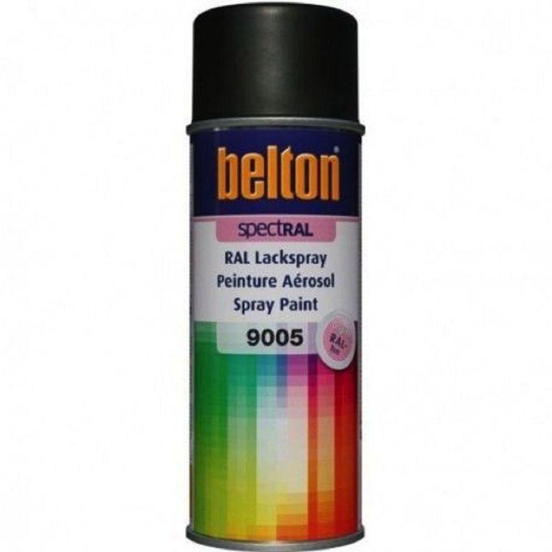 Spectral mat 400ml noir foncé 9005