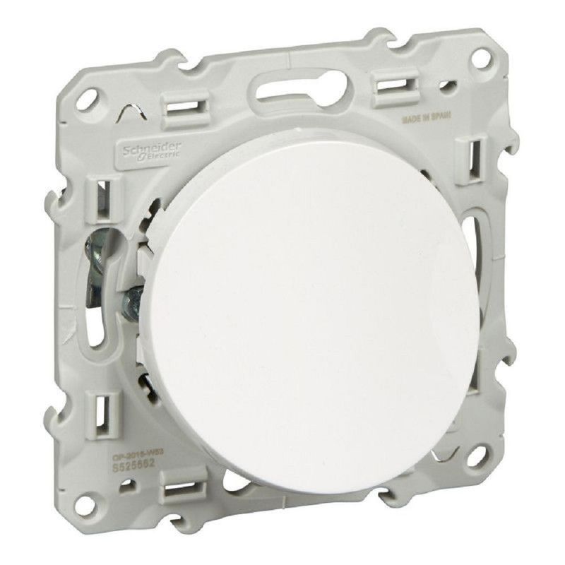 Odace, sortie de câble Blanc, à vis, 6 à 12 mm2