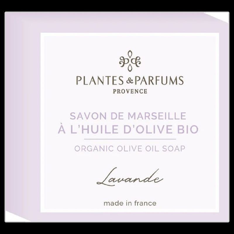 Savon de Marseille 100g à l'Huile d'Olive - Lavande