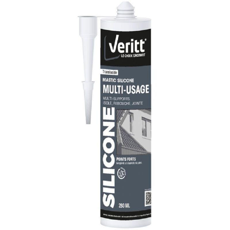 MASTIC SILICONE GRIS ANTHRA 280ML