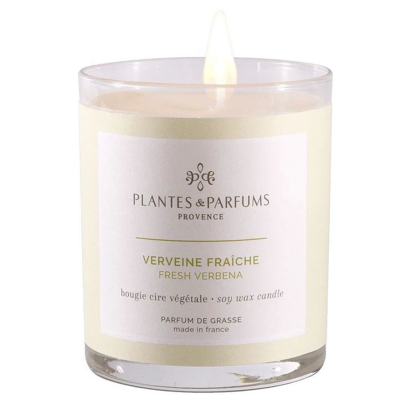 Bougie Végétale Parfumée 180g Verveine Fraîche