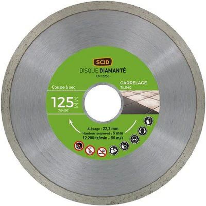 DISQUE DIAMANT CARR EG-125-05 CONT