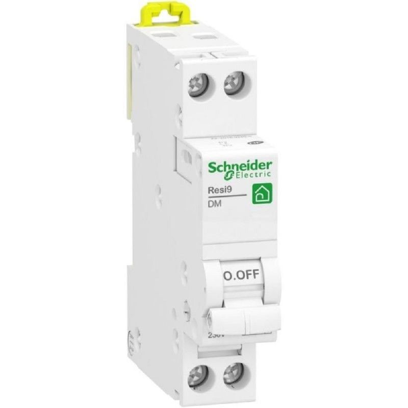 Resi9 - disjoncteur modulaire - 1P+N - 2A - courbe C - peignable