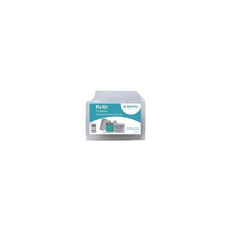 RECHARGE POUR POOL TESTER pH - Cl
